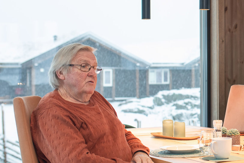 Torstein Lindheim, ildsjel for utbyggingen på Søre Vegglifjell. 