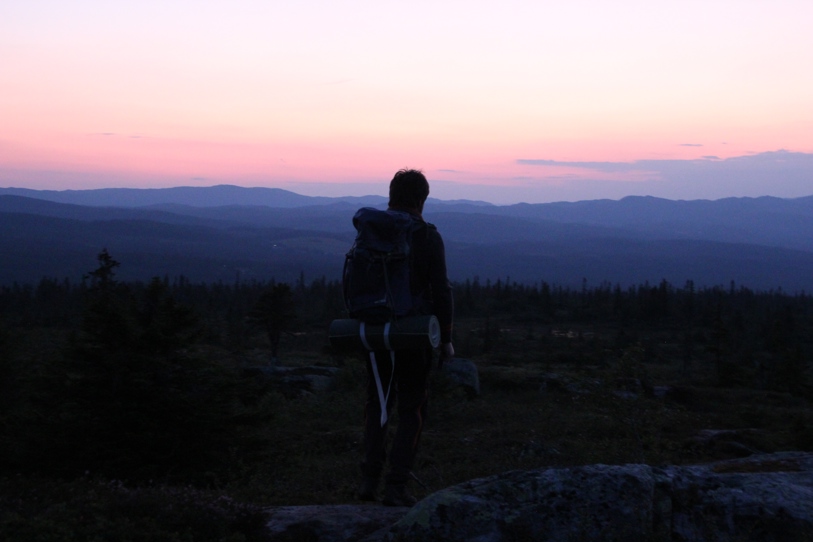 Solnedgang på Grohølsfjell