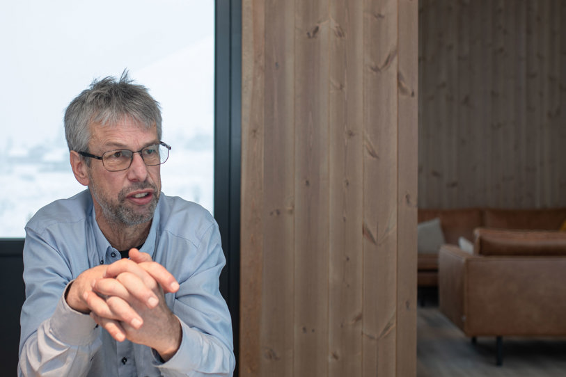 Knut Bekkjorden, initiativtaker til samarbeid på Søre Vegglifjell. 