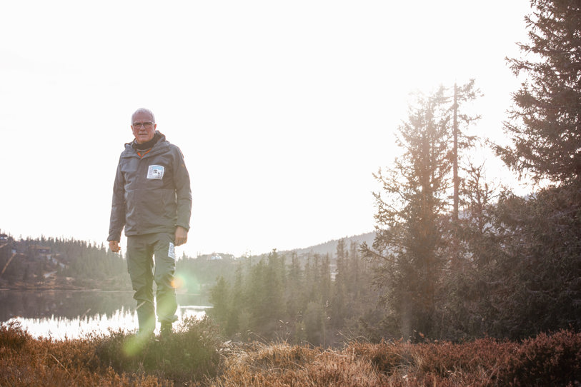 Bjørn Drtina, en av initiativtakerne til samarbeid på Søre Vegglifjell. 