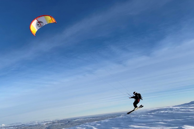 Snøkiting Vegglifjell 